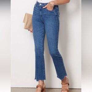 NWT PAIGE Claudine High Rise Ankle Flare